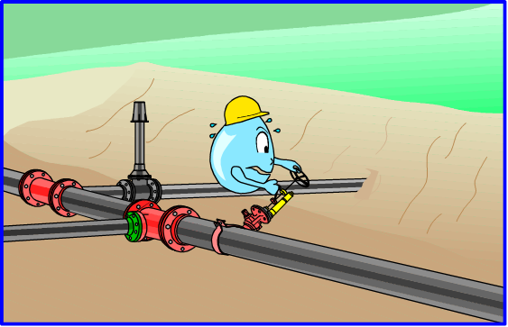 Pose des canalisations d'eau potable - Module 1  