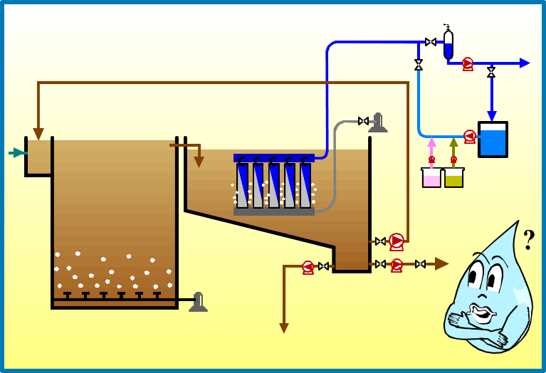 Exploitation des Réacteurs Biologiques à Membranes - Eaux Usées urbaines ou industrielles